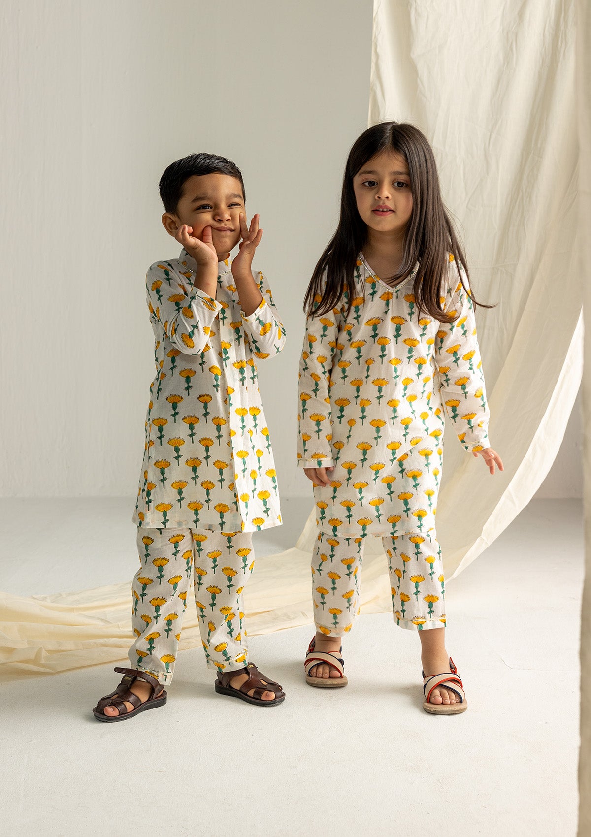 PANKH A-LINE KURTA SET (GIRL)