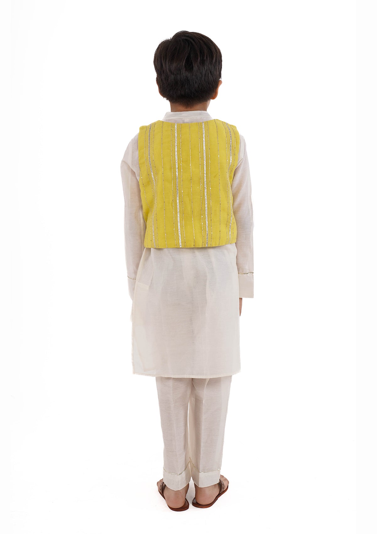 SAFEEDA KURTA SET (BOY)