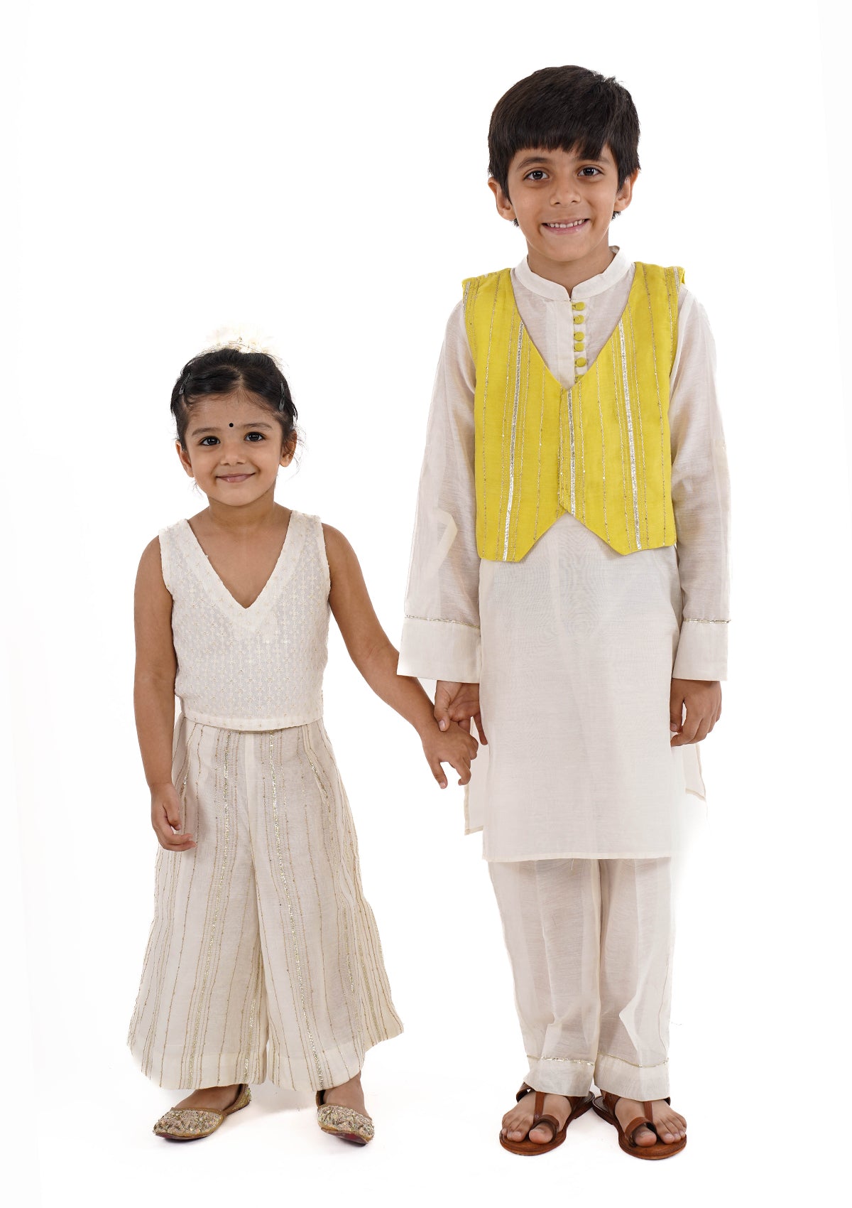 SAFEEDA KURTA SET (BOY)