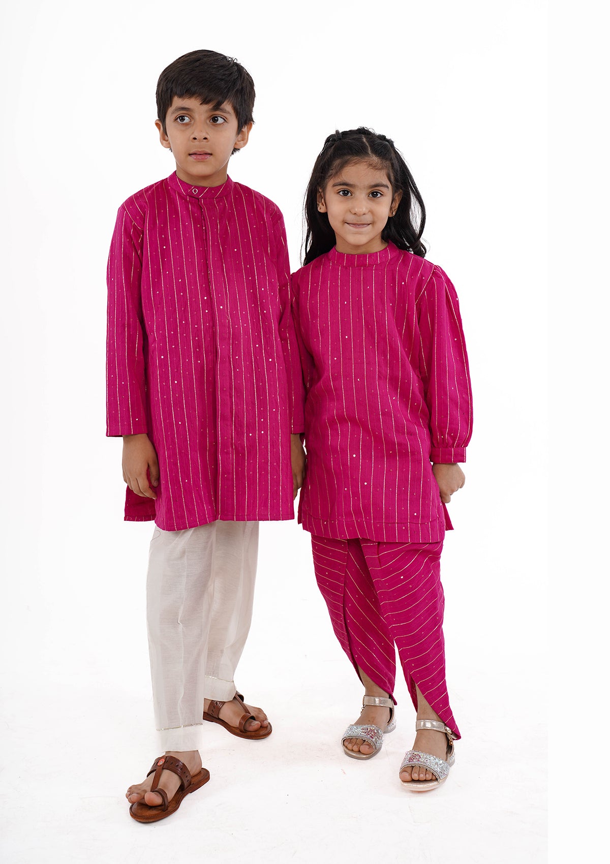 GULABARI DHOTI SET(GIRL)